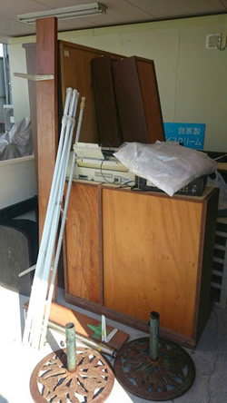 オフィスの不用品回収 回収前